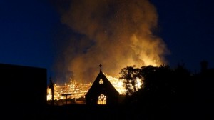 Church fire