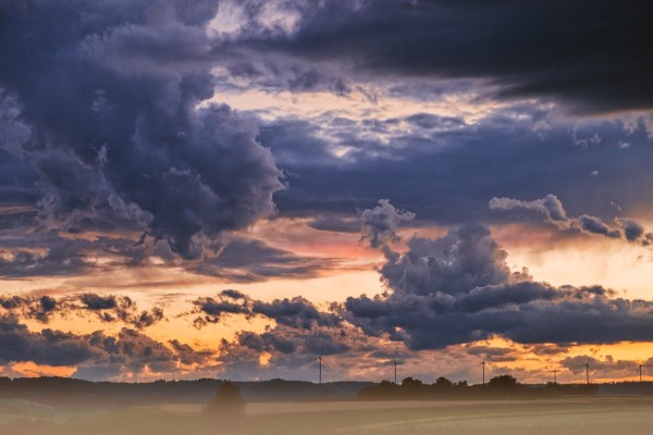 Storm clouds